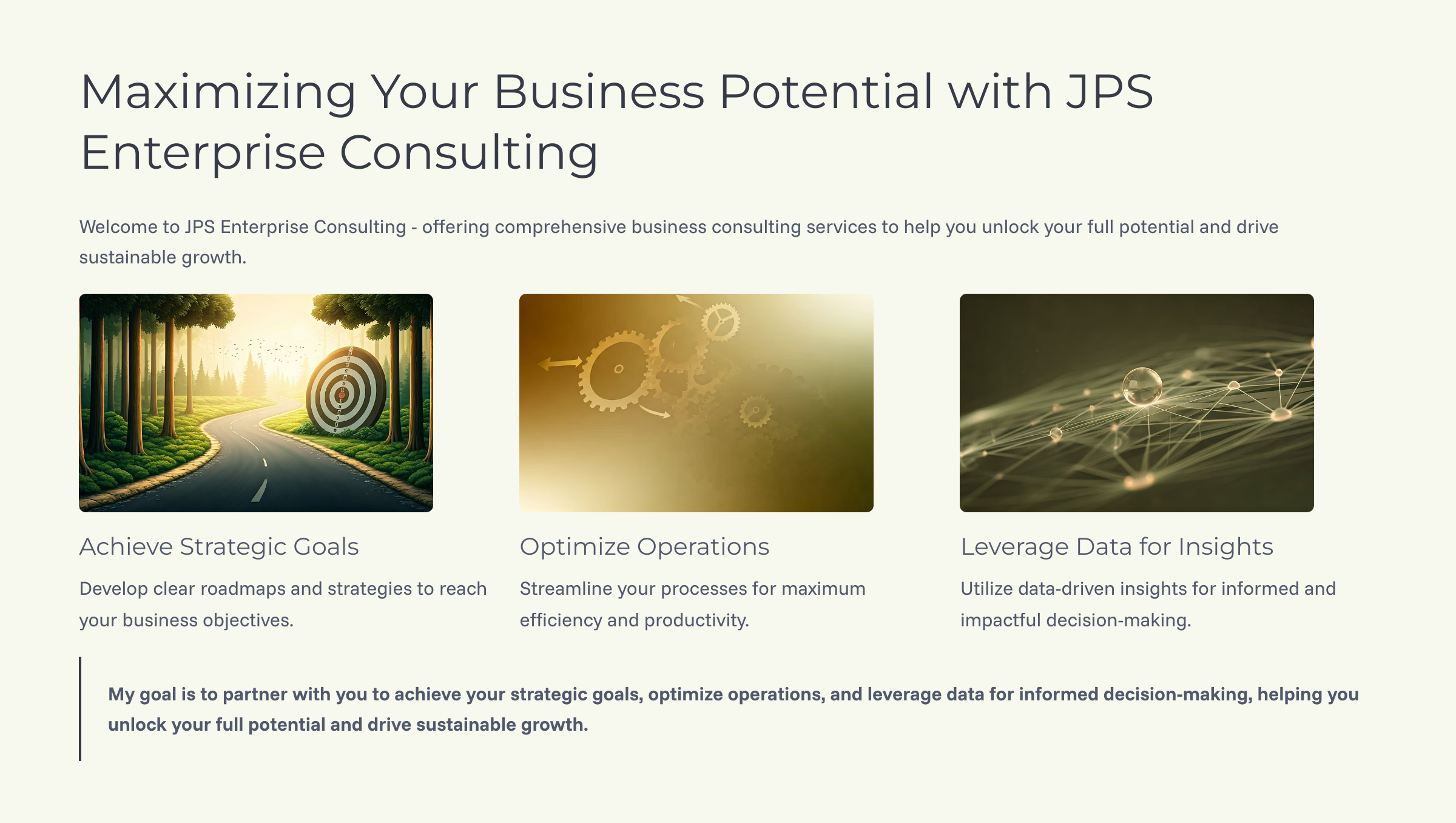 Slide 1 - Maximizing Your Business Potential